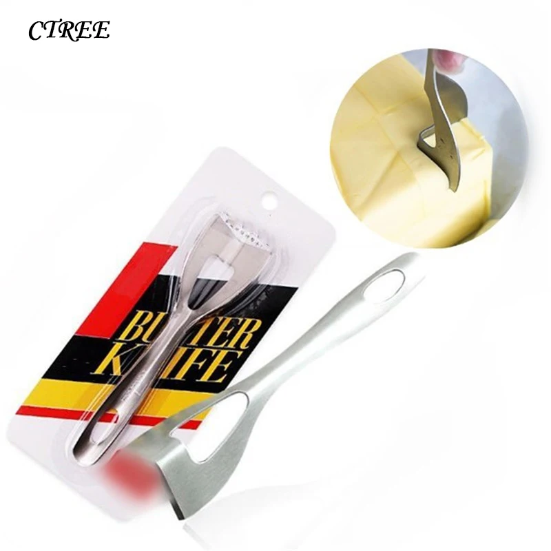 Ctree 1 шт. Нержавеющая сталь сыр Ножи масло резак тесто Резаки для SIM карт самолет