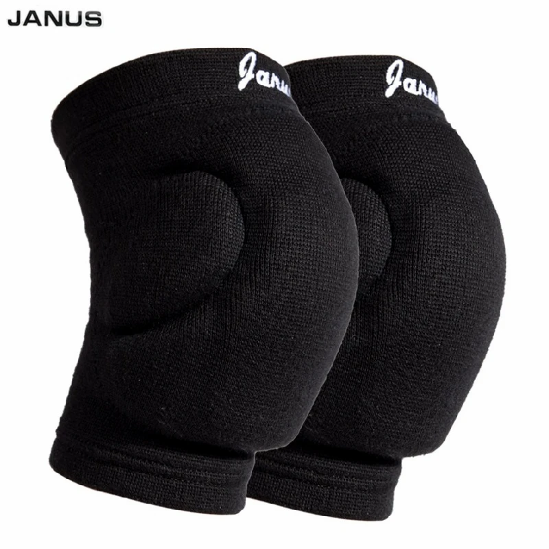 JANUS 1 пара Футбол волейбол губка наколенники Поддержка спортивные Высокое качество танец наколенники протектор L228
