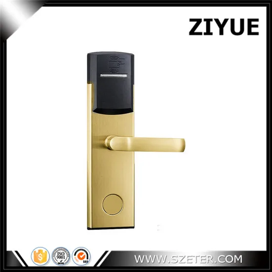 Цифровой Электрический дешевый умный дверной замок RFID для отеля ET104RF|door handle