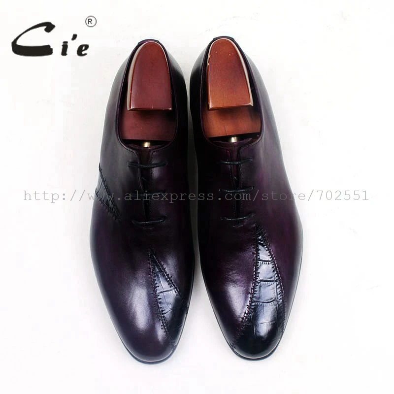 Cie/Повседневные Дышащие мужские оксфорды ручной работы из натуральной телячьей