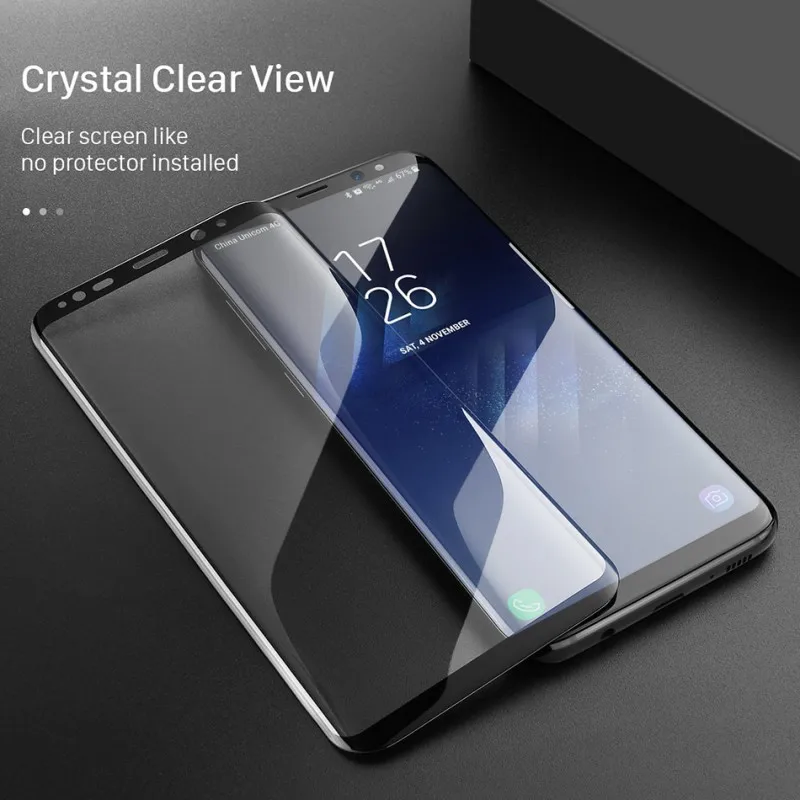 10 шт./лот 3D полное покрытие закаленное стекло протектор для экрана на Samsung Galaxy Note 9