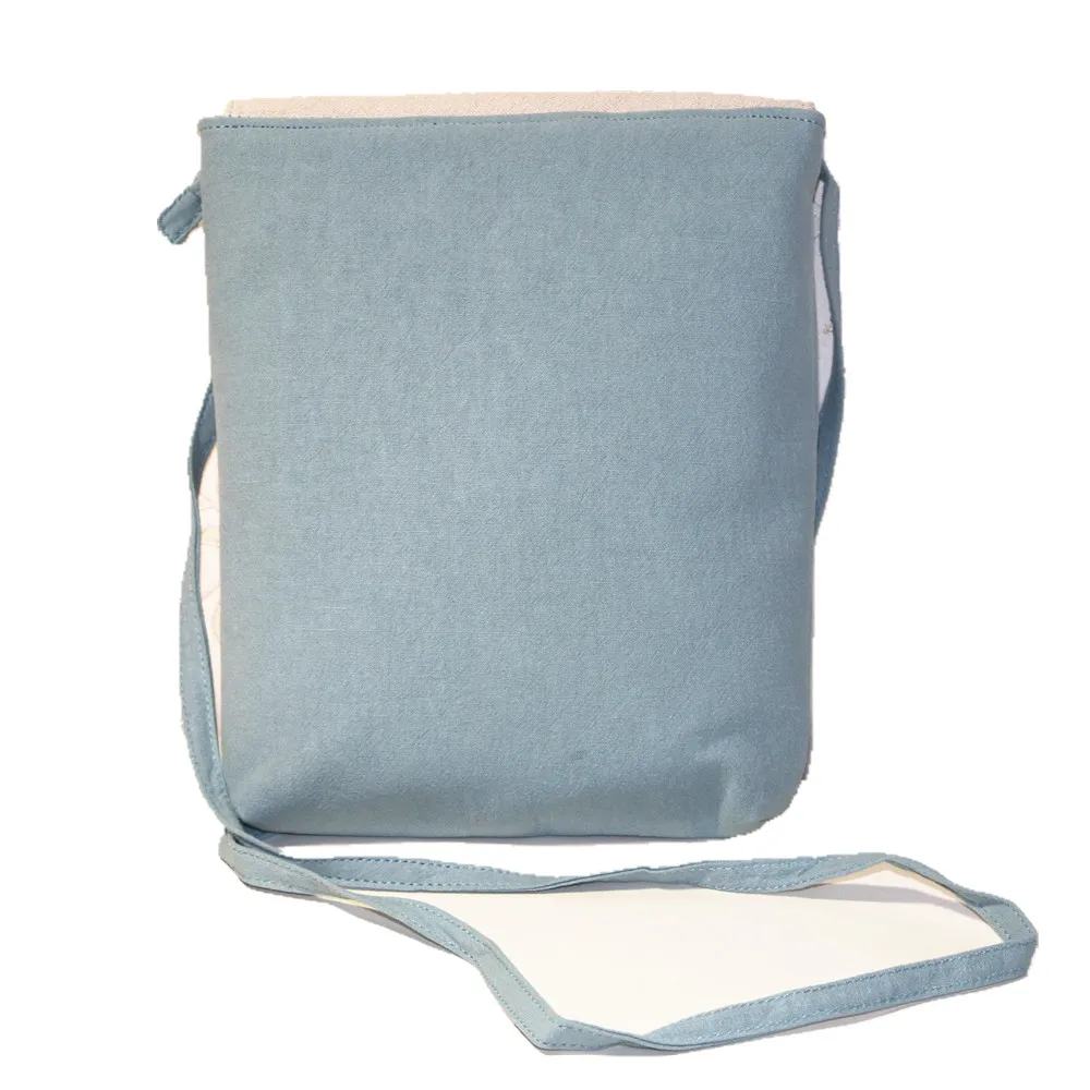 Женская сумка мессенджер Easy Taking из хлопчатобумажной ткани с цветочным рисунком