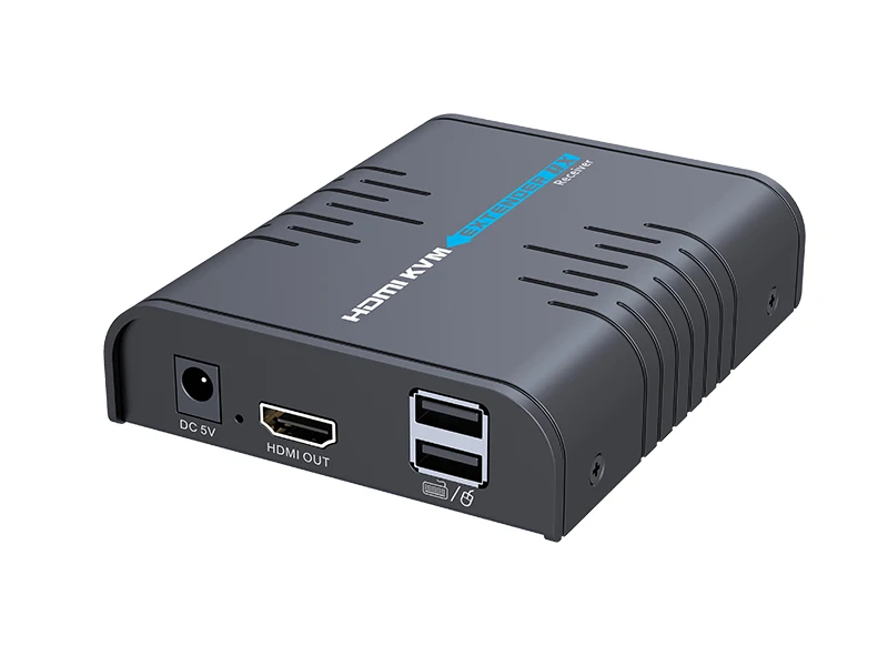 LKV373KVM USB HDMI KVM удлинитель по IP cat5e/6 кабель до 120 м(один Отправитель к N приемникам - Цвет: Receiver only