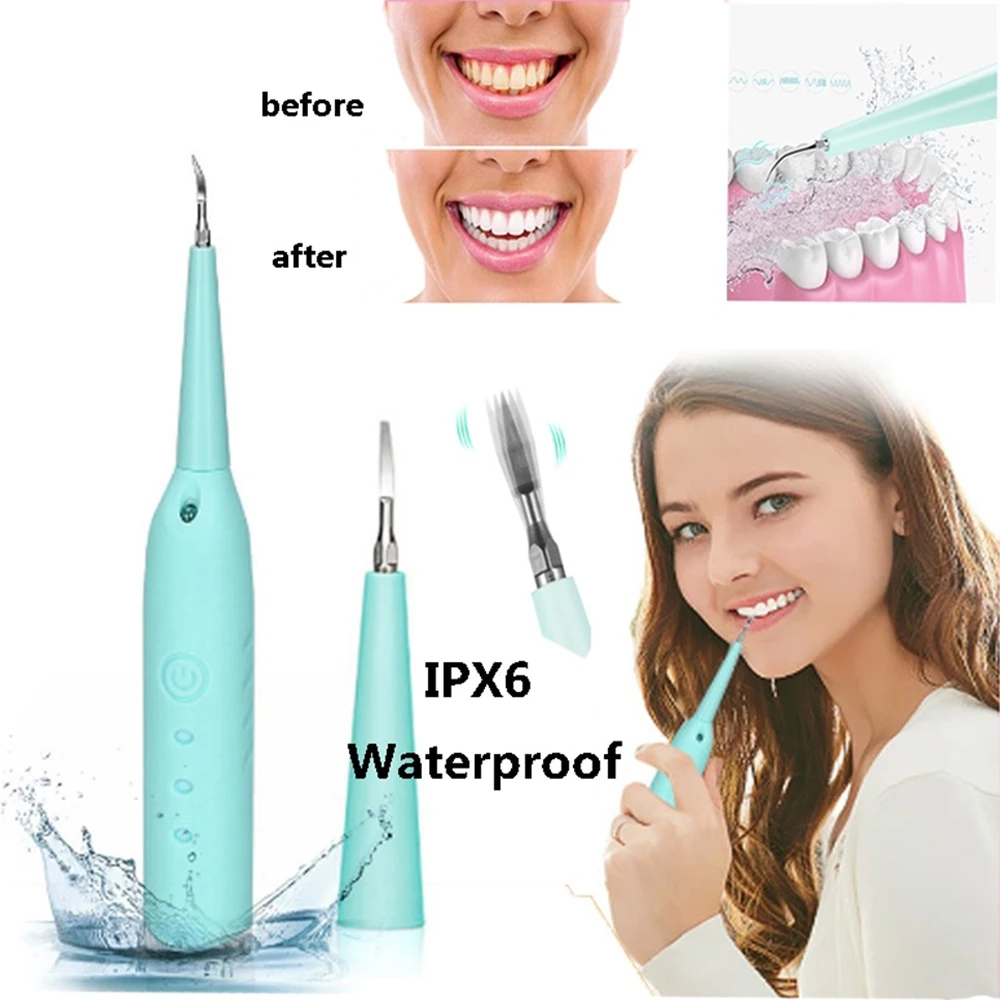 Новое обновление домашнего портативного электрического звукового зубного