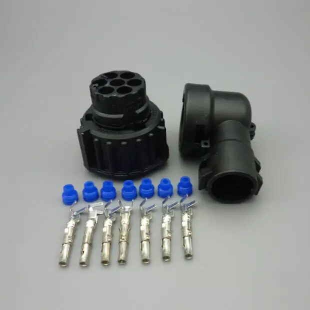 Shhworldsea 10 комплектов 7 Pin 967650 1 гнездовой разъем для датчика Автомобильный с кабелем