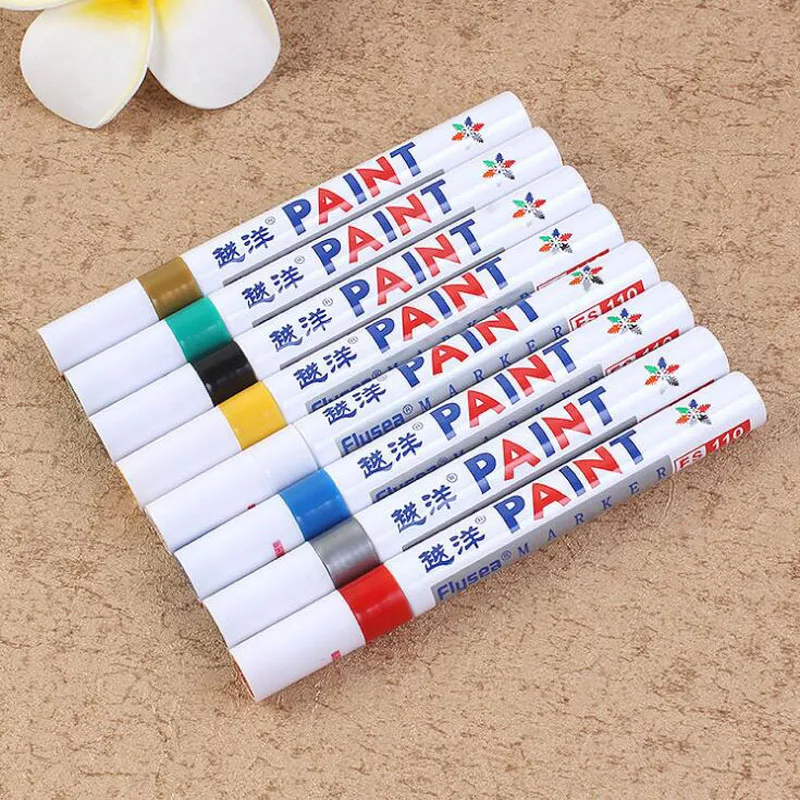 Цвет водостойкая ручка для рисования прочный слабый запах шин машина ручки
