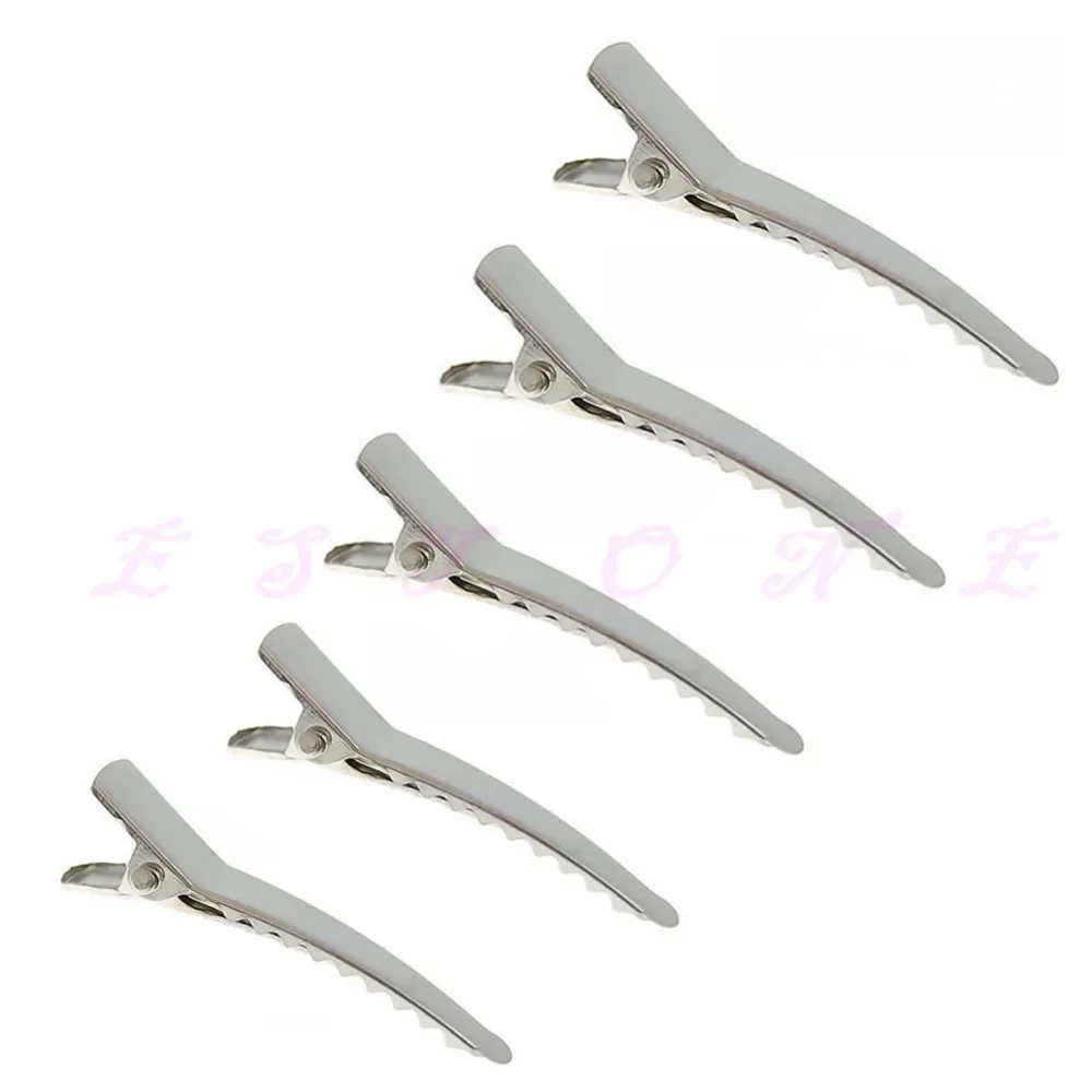 

wholesale 10PCS 34mm Metal Single Prong Alligator Bow DIY Hair Clips