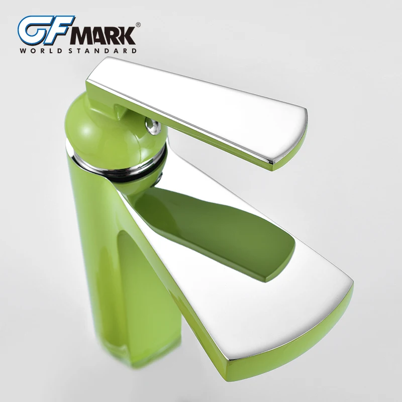 GFmark современный разноцветный хром смеситель для водопада латунный Смеситель