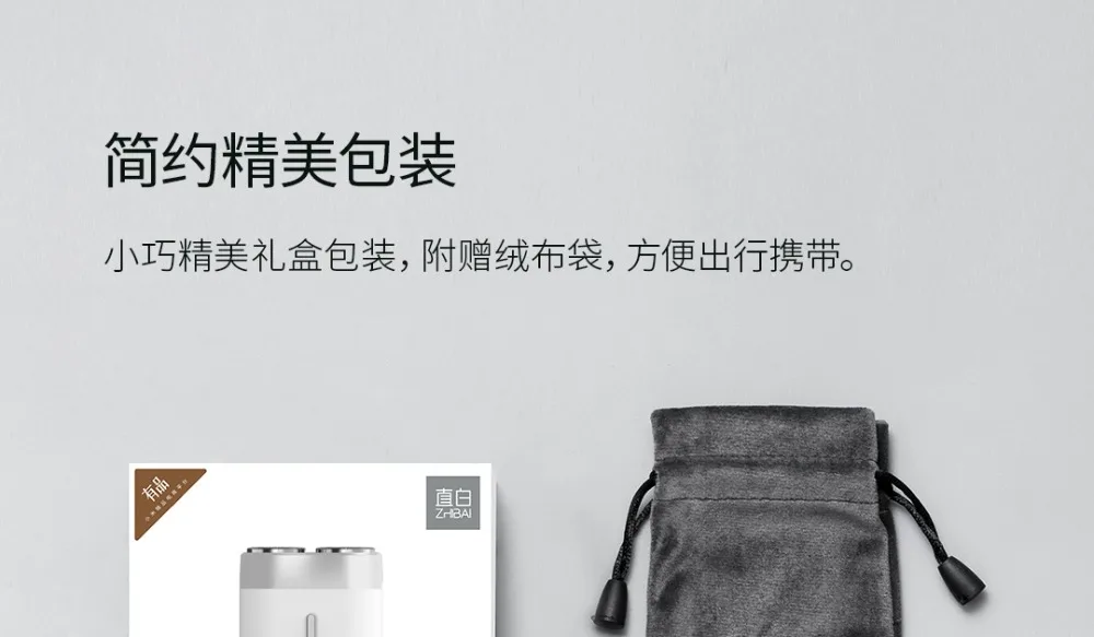 Обновленная Xiaomi mijia zhibay мини бритва Водонепроницаемая бритва для мужчин USB перезаряжаемая бритва портативная бритва с двумя лезвиями триммер sl201