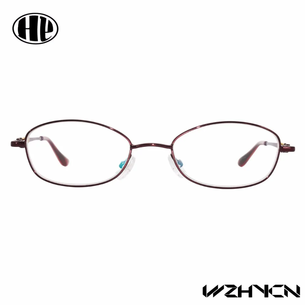 Женские очки для чтения Полуободковые металлические высококачественные из