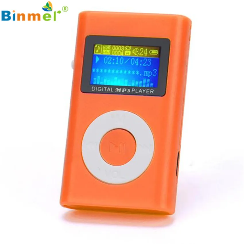 2017 USB мини mp3 плеер ЖК экран поддержка 32 ГБ Micro SD tf карты новый портативный MP3