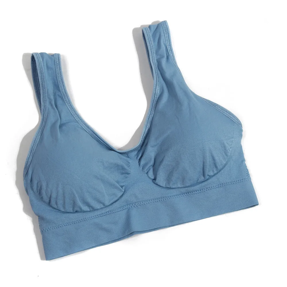 Женский бесшовный бюстгальтер с подкладкой из материала стрейч 3 шт./лот