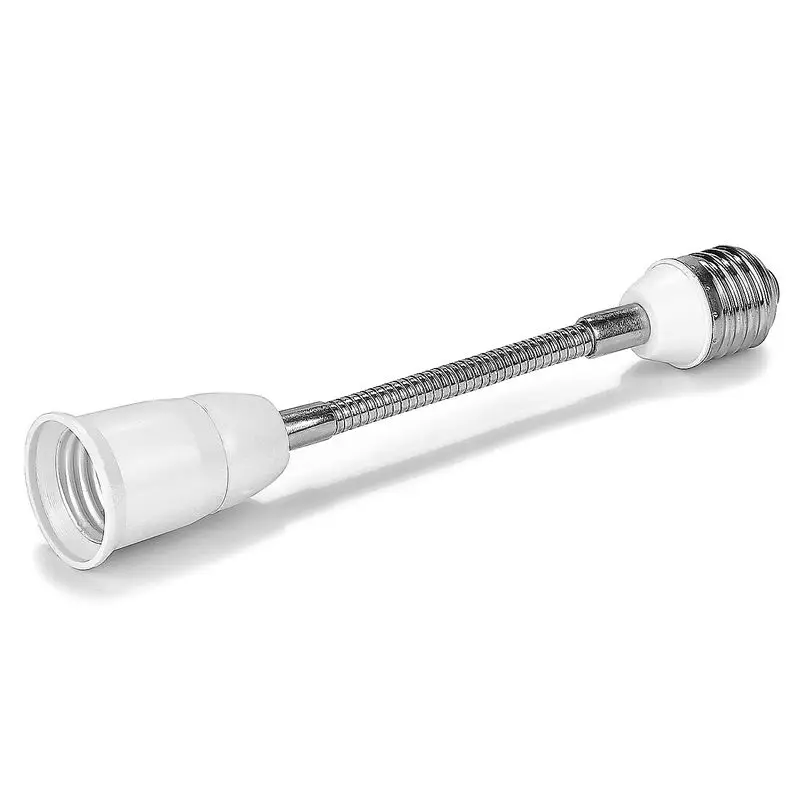 50 шт. удлинитель для светодиодных ламп E27 16 см 20 см|light converter|e27 to e27flexible lamp holder |
