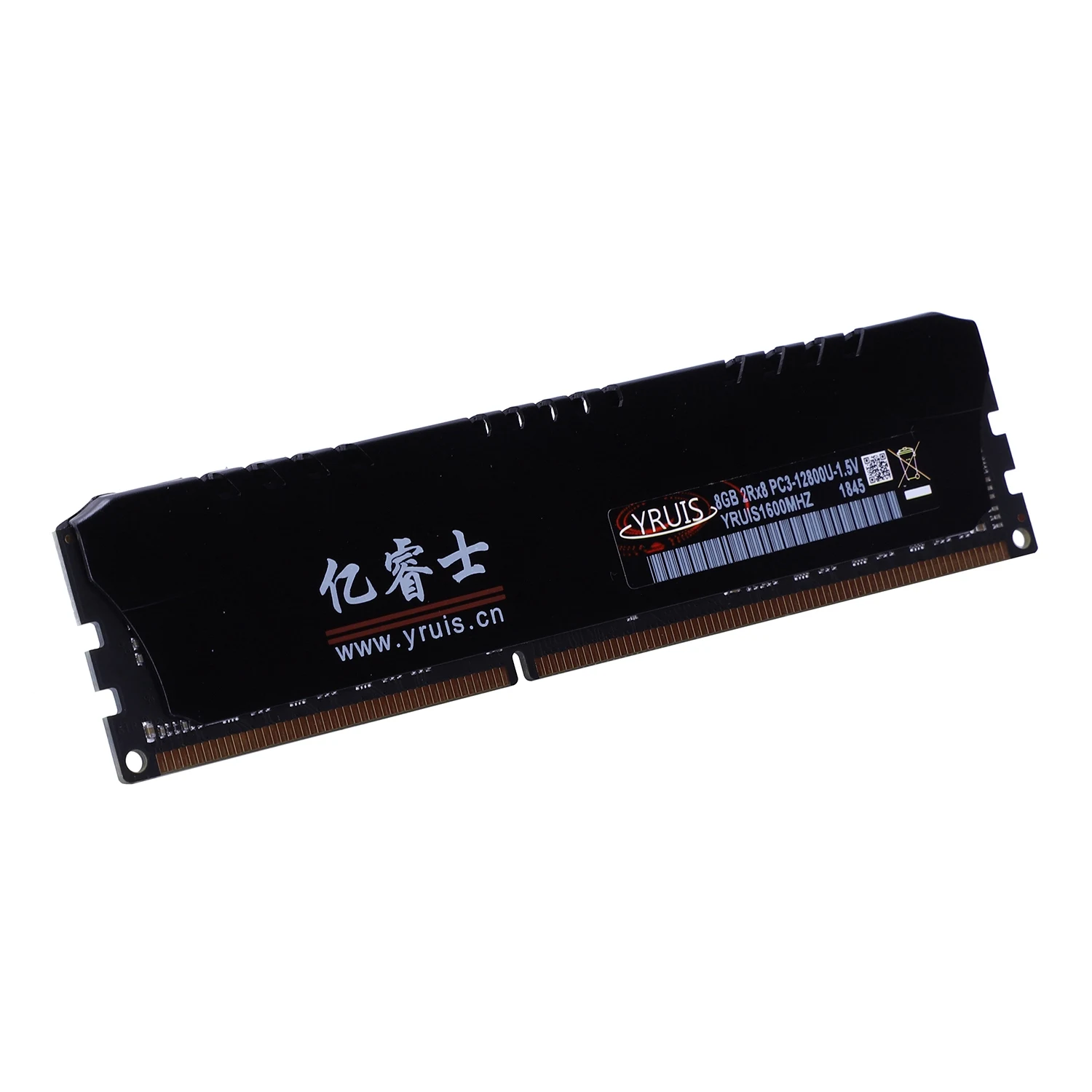 Yruis DDR3 8G Pc Ram Память Dimm 1,5 V Настольный Ram Внутренняя Память Ram для компьютерных игр Ram с кулером памяти