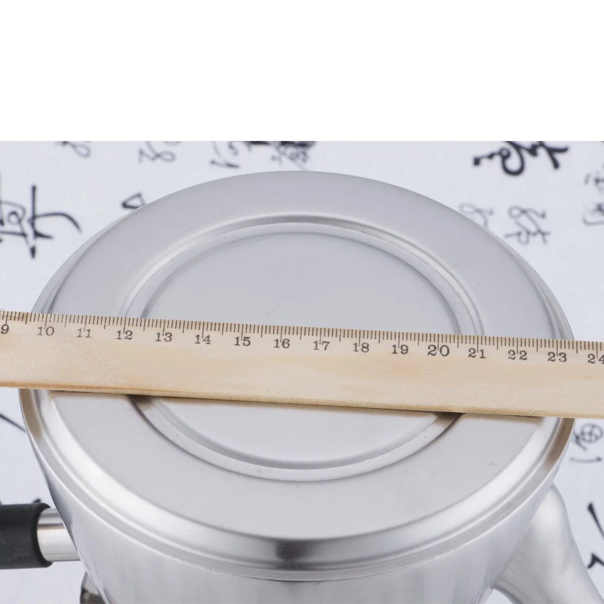 Food grade 304 stainless steel pot electromagnetic furnace boiler gas covered flat bottom kungfu teapot water kettle 1.2L | Дом и сад