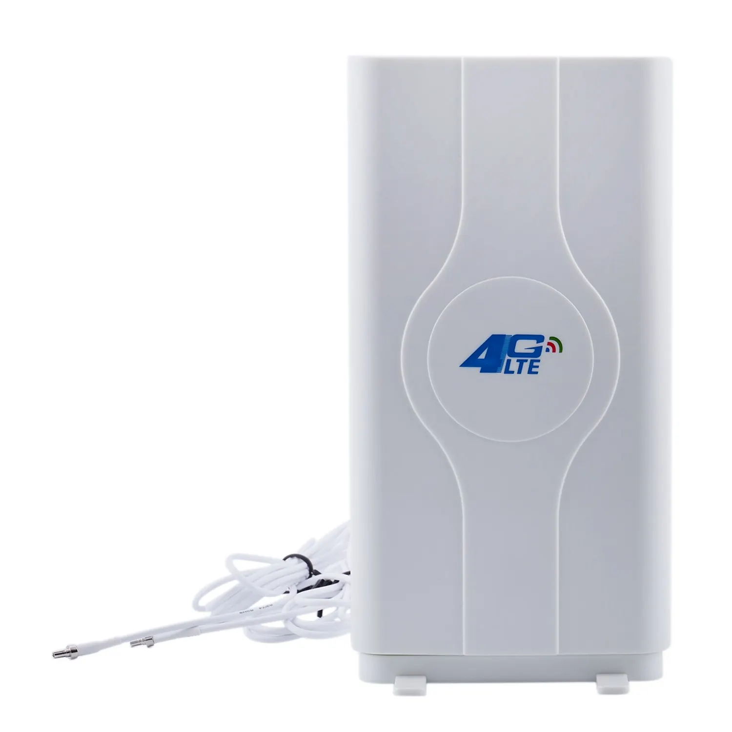 CRC9 700~ 2600 МГц 88dbi 3g 4g Lte Антенна мобильная антенна Мужской Разъем усилитель Mimo панельная антенна+ 2 метра - Цвет: CRC9