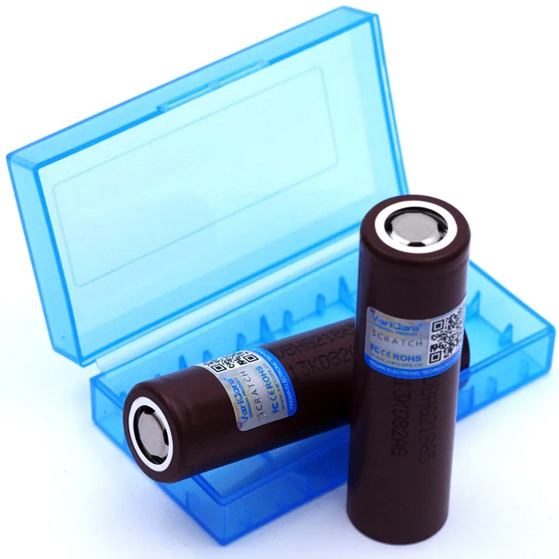 VariCore HG2 18650 3000 мАч батарея 18650HG2 3,6 В разряда 20A, Выделенная мощность перезаряжаемая батарея+ коробка для хранения