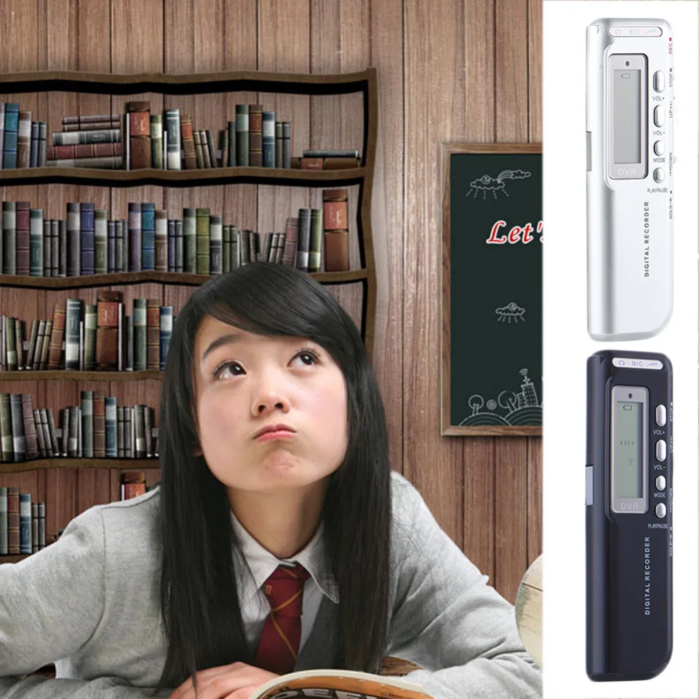 Перезаряжаемый 8 ГБ диктофон 650Hr цифровой аудио/Звук/Диктофон MP3 плеер мини