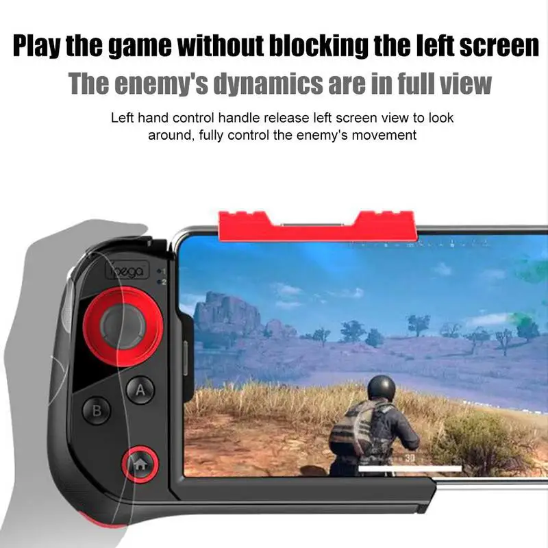 For Android IOS Game Controller PG9121 Wireless Bluetooth-compatible for Tablet PC TV Box One-handed Smartphone Joystick | Электроника