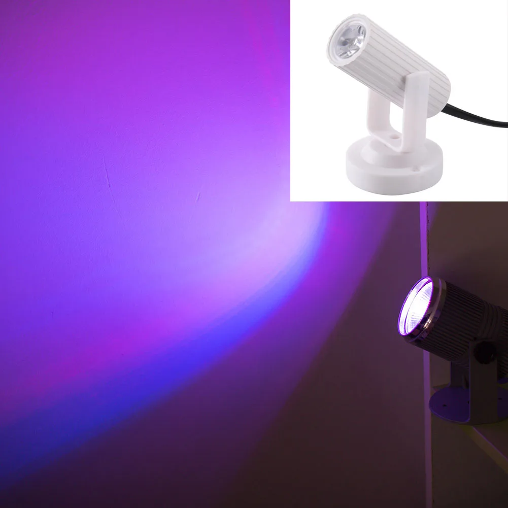 6 цветов DJ диско шар Lumiere 1 Вт звуковая активация лазерный проектор RGB сценический светильник ing эффект лампа светильник музыка рождество KTV Вечерние - Цвет: bule light white