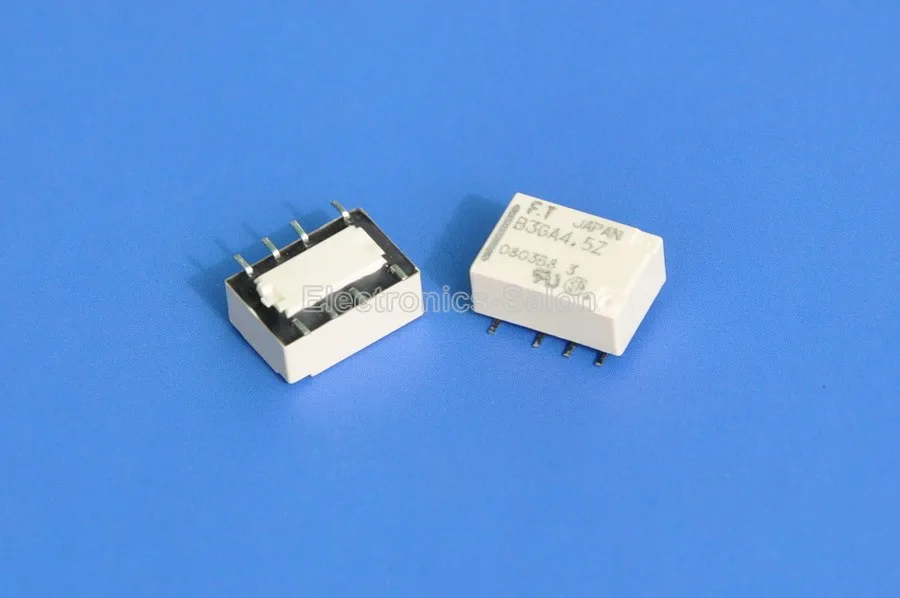 

( 20 pcs/lot ) High Frequency Ultra miniature SMD 4.5V DPDT Relay, FUJITSU FTR-B3 GA4.5Z