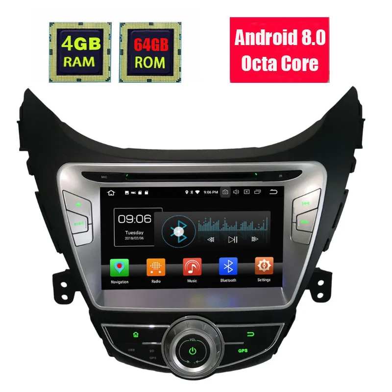 8 &quot4G Android 0 Octa Core PX5 4 Гб Оперативная память 32 ГБ DVD мультимедиа плеер радио для hyundai