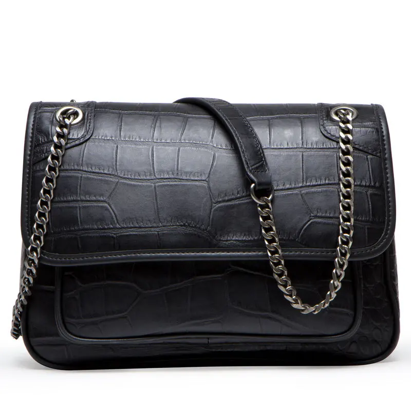 IMIDO верхний слой из натуральной яловой кожи женская сумка через плечо|Сумки с