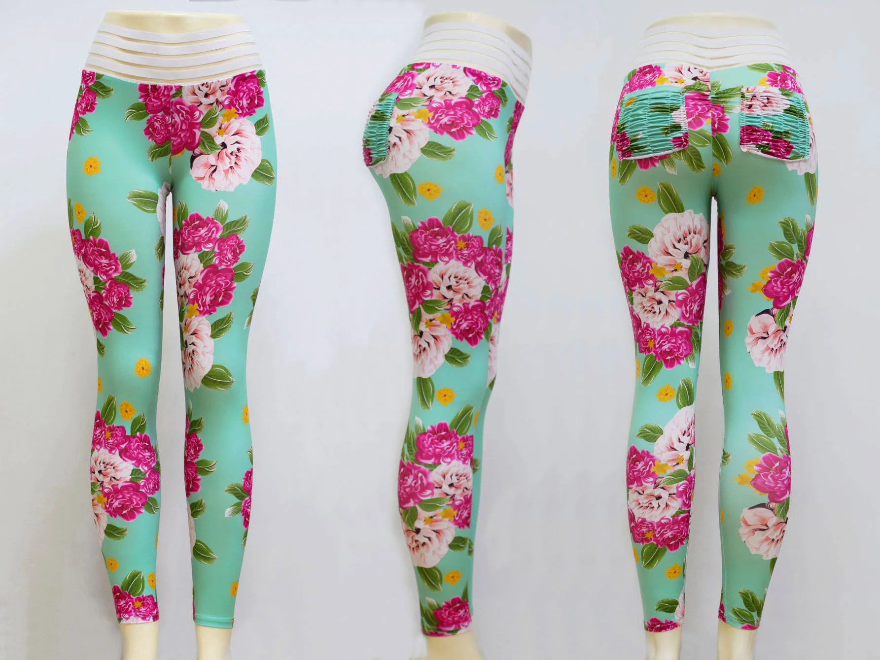 NCLAGEN New Camo Scrunch Booty Leggings Slim Fit Woman Capris High Waist Yogaing Pant Camouflage Butt Leggings