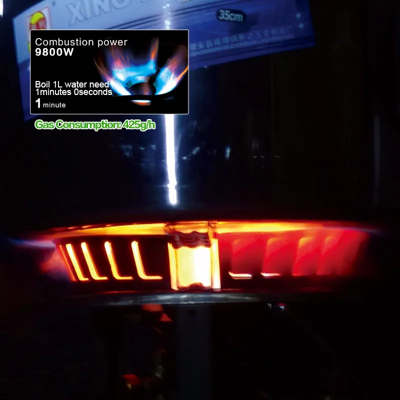 Масляная плита для кемпинга пикника сверхмощная бензиновая кухонная утварь