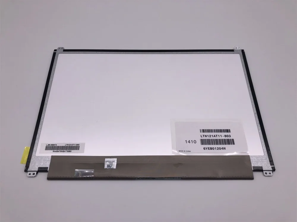 Оригинальный 12 1 &quotсветодиодный ЖК экран матрица LTN121AT11 803 для Samsung Хромовая серия