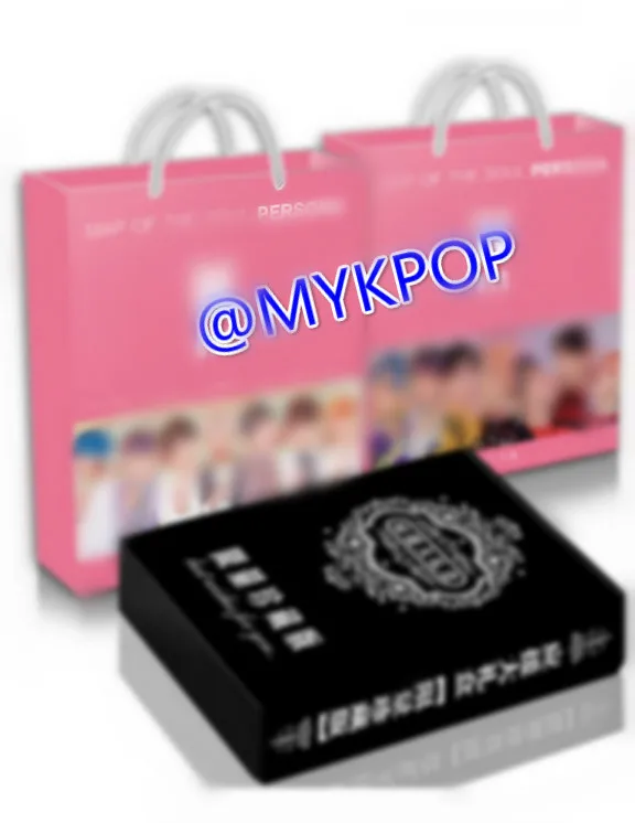 [MYKPOP] популярный роскошный подарочный набор KPOP BOY: карта душа персона, CD+ почтовая карта+ Фотокнига+ ЛОМО карта+ закладки+ наклейки SA19052603
