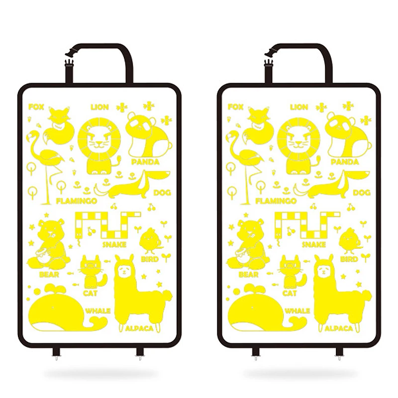 2 шт. защитная накладка на заднее сиденье из ПВХ для автомобиля детей