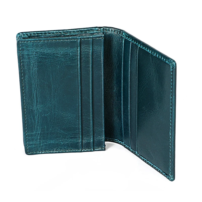 Кошелек мужской из натуральной кожи с RFID защитой и отделением для кредитных