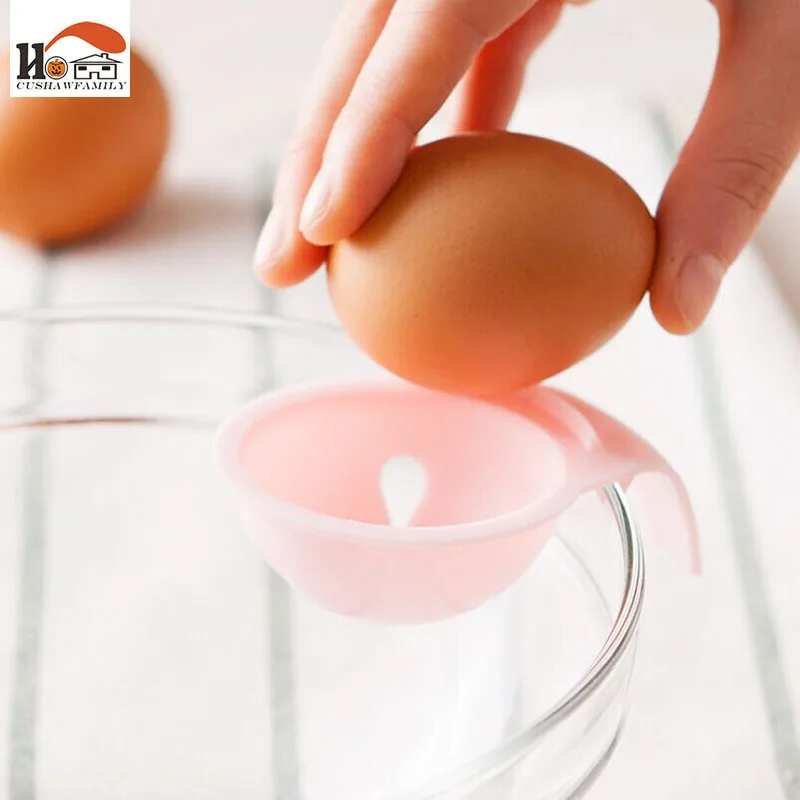 1 шт. хорошее качество пластиковый разделитель яичного белого желтка фильтр