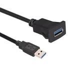 Удлинительный кабель для автомобильного монтажа с одним портом USB3.0 A Male на USB3.0 A Female