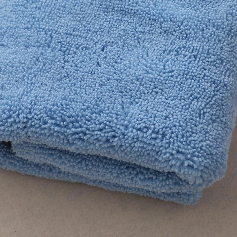 Большой Microfiber сушки Полотенца Чистка Полотна Ткань Авто уход за 90x60 см синий