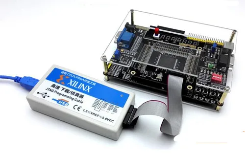 Макетная плата AD/DA Xilinx Spartan6 FPGA кабель с платформой USB для загрузки интегральных