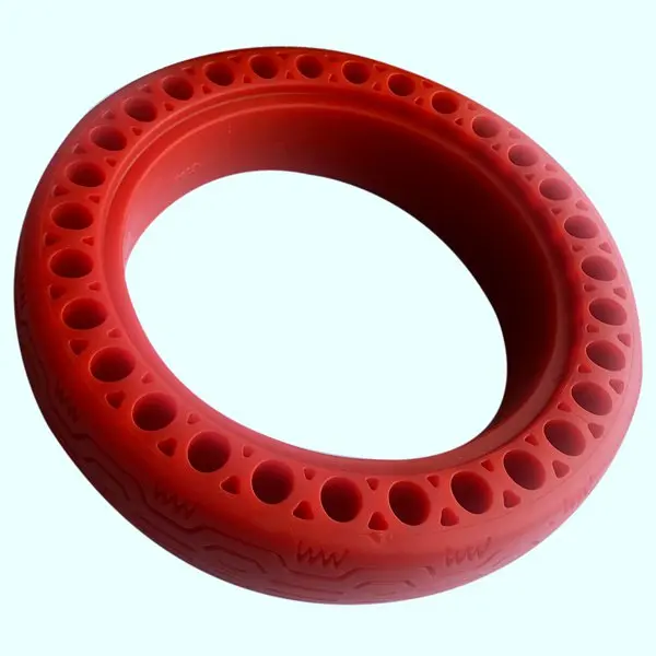 Прочная бескамерная шина для скутера Ninebot электрическая (красная) | Спорт и