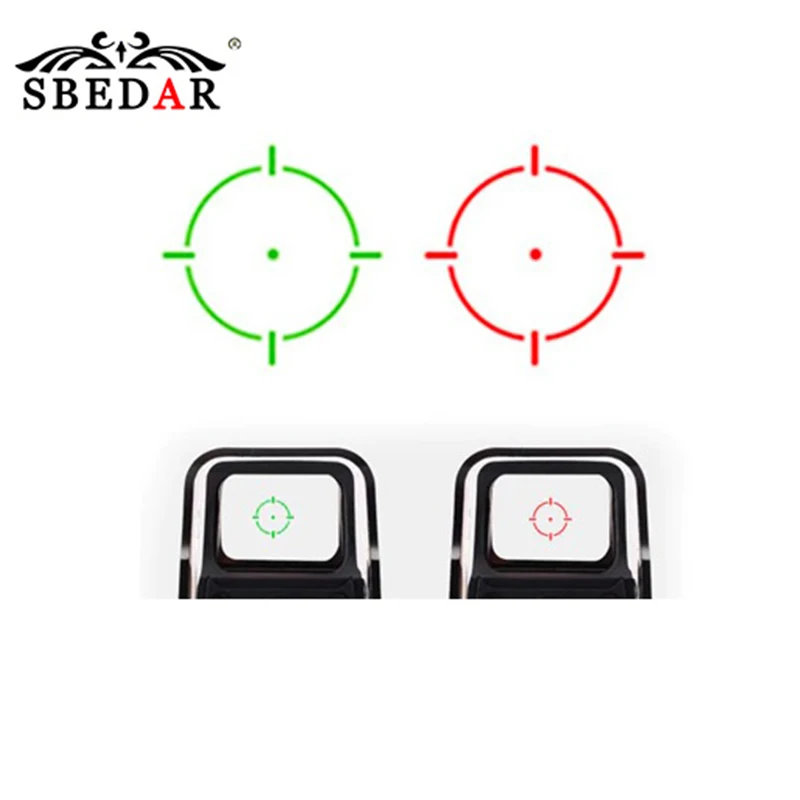 551 черный красный зеленый точка зрения голографический рефлекторный прицел 20 мм