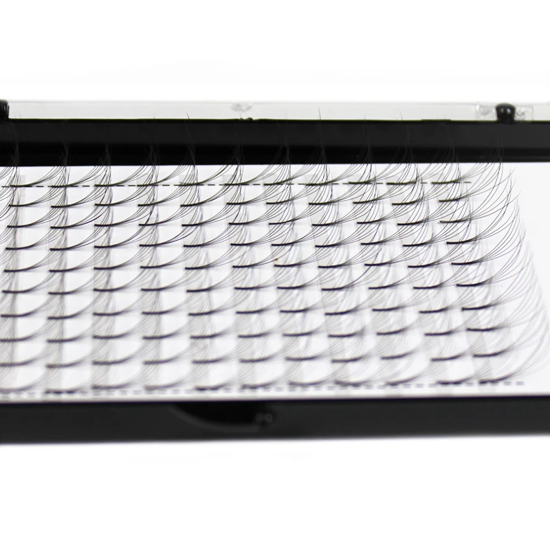 Оптовая цена объемные 5D ресницы Удлиненные предварительно сделанные 100% ручной