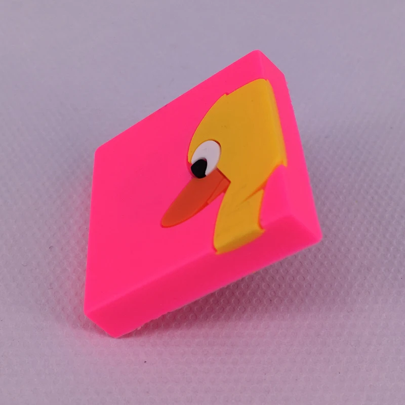 Квадратные мягкие мебельные ручки для детей Мультяшные детской мебели комода