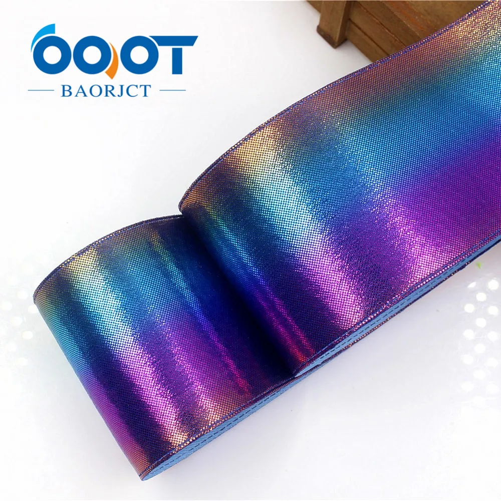 OOOT BAORJCT G-18930-1271, 75 мм, 2 ярдов цветные бронзовые ленты, подарочная упаковка, аксессуары для одежды, свадебные материалы для украшения
