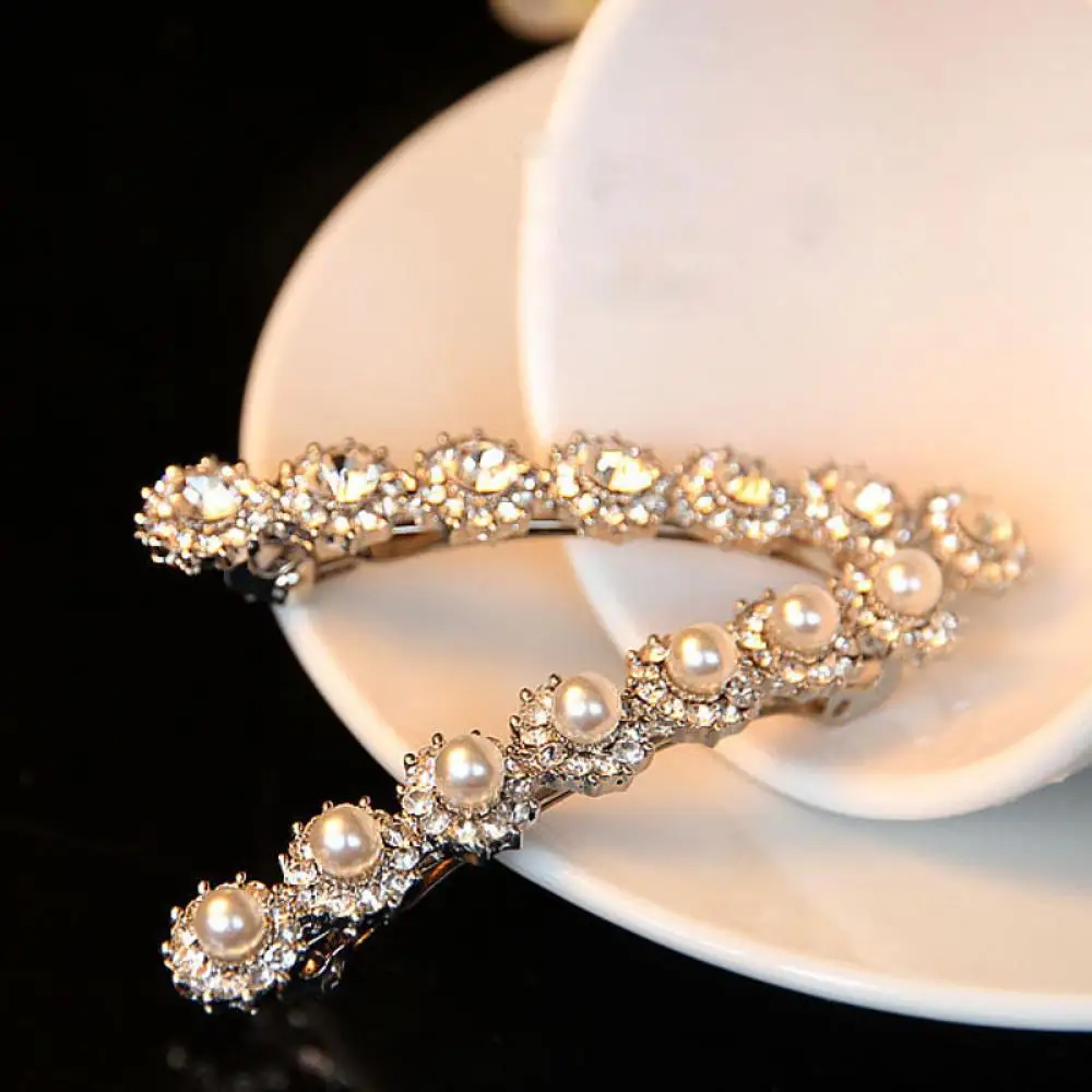 Заколки-перья для волос в стиле ретро 1 шт. золотистые серебристые бронзовые