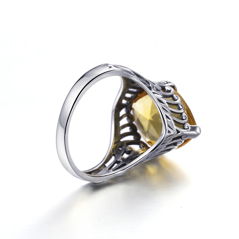 В уникальном старинном чистый 925 стерлингового серебра обручальные кольца для