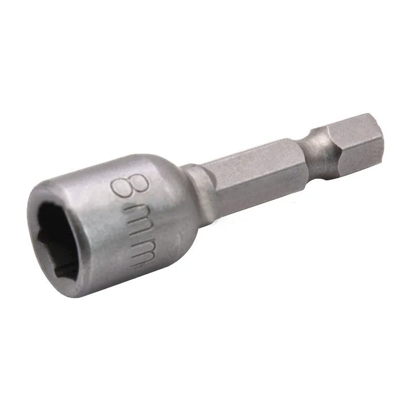 

5/16 Magnetic Hex Socket Nut Setter Magnetic Driver 1/4 Shank Quick Release^