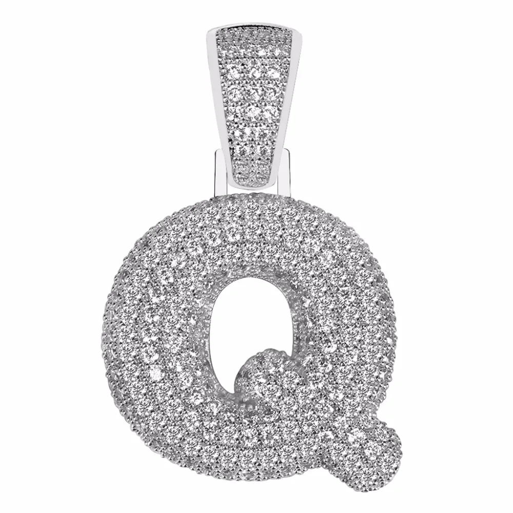 Модное высококачественное ожерелье TOPHIPHOP с подвеской в виде букв веревкой