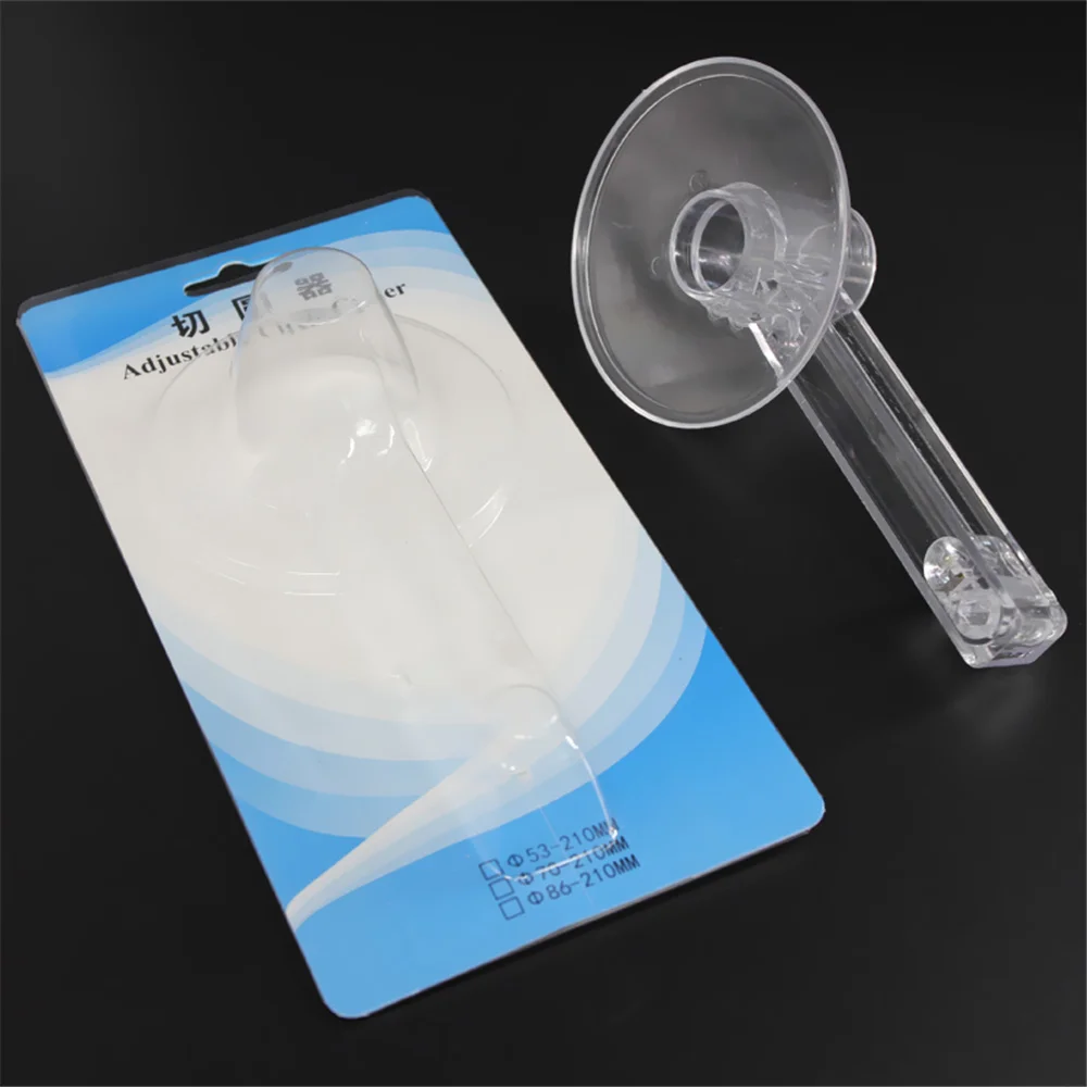 Новый удобный регулируемый круглый резак пластиковый универсальный нож для