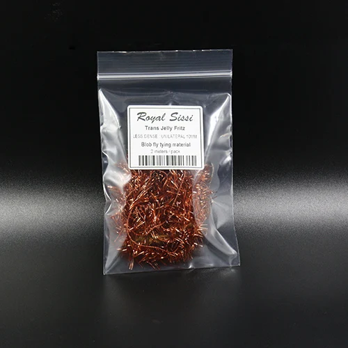 ochre Royal Sissi 2 метра мухобойка Транс желе Фритц менее плотная вспышка chenile fritz blob мухобойка материал для щуки Бас муха узор - Цвет: ochre
