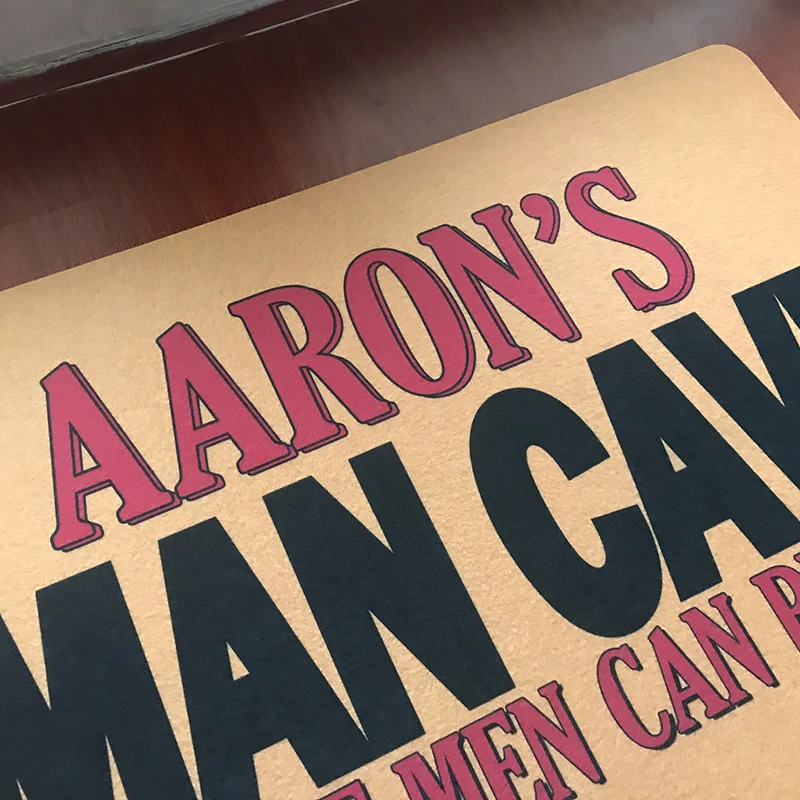 Изготовленный На Заказ смешной коврик's (это имя может изменить на Ваше имя) Man