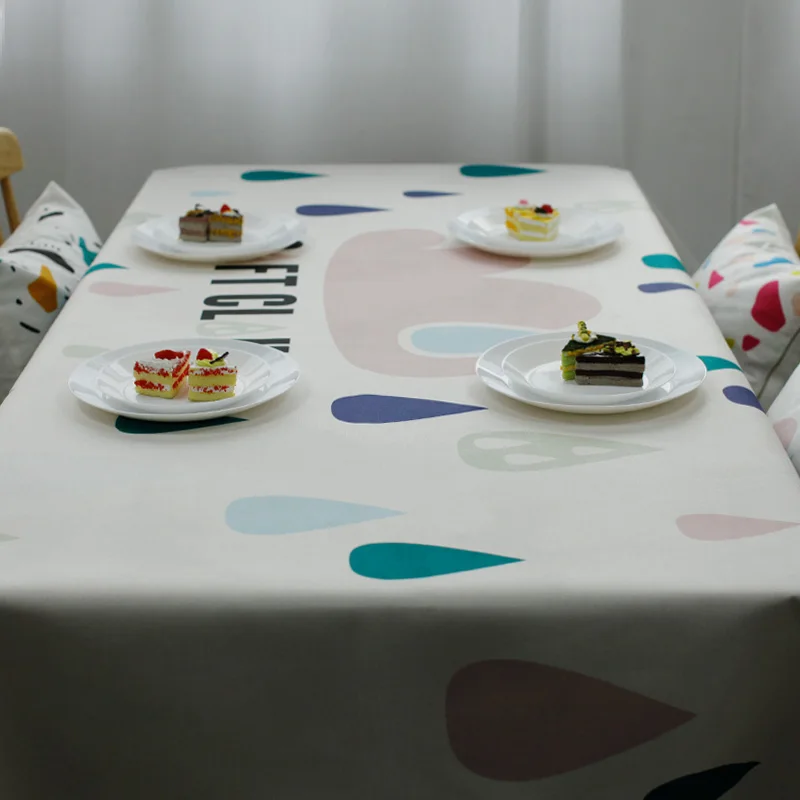 Meet nice Color circle серия скатерти для столовой | Дом и сад